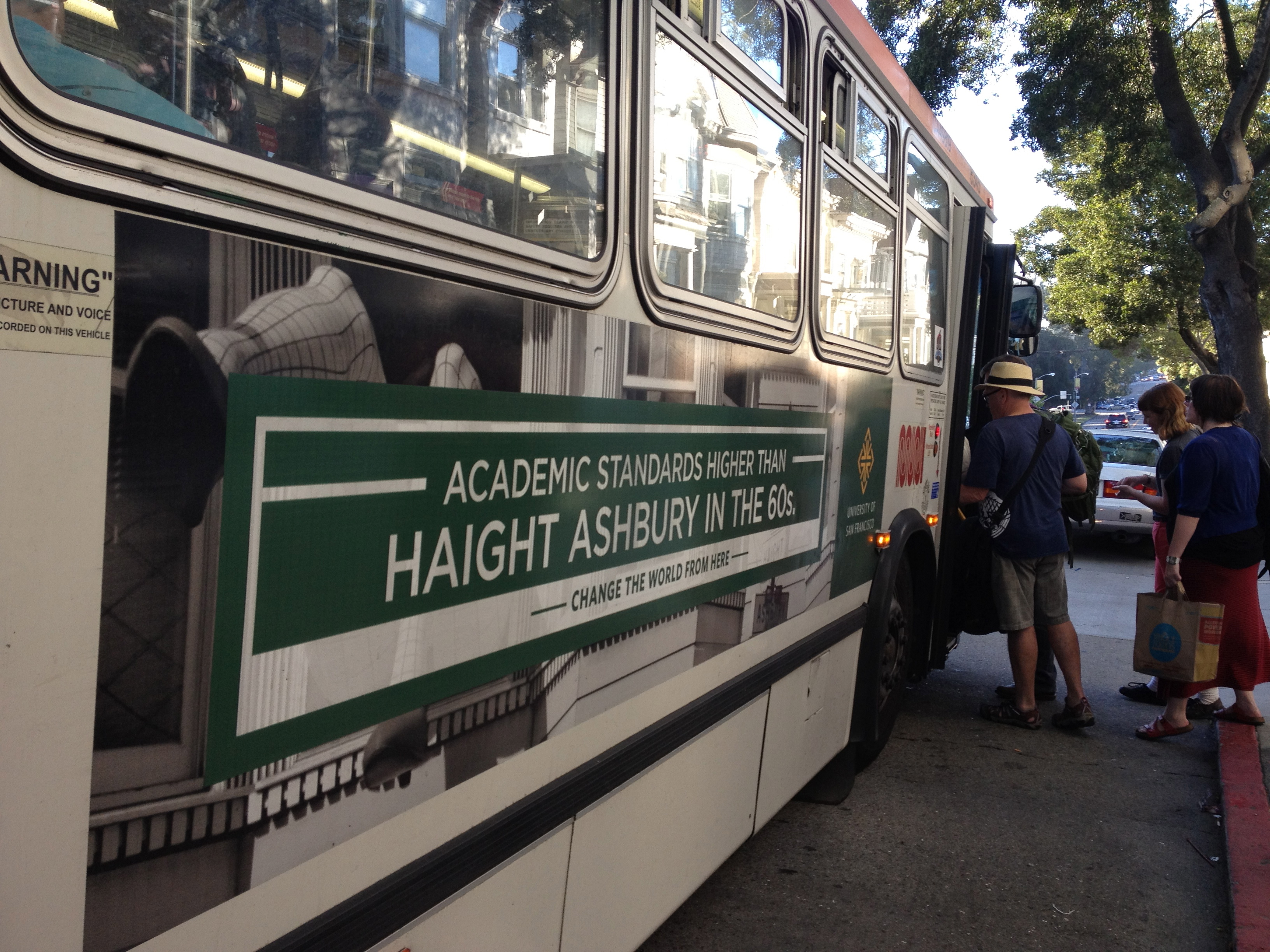 We visited the famous Haight Ashbury